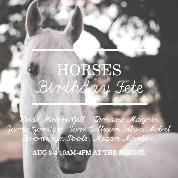 horses birthday fete
