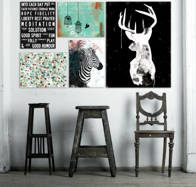 Stylish affordable canvas art from Urban Road The Interiors Addict