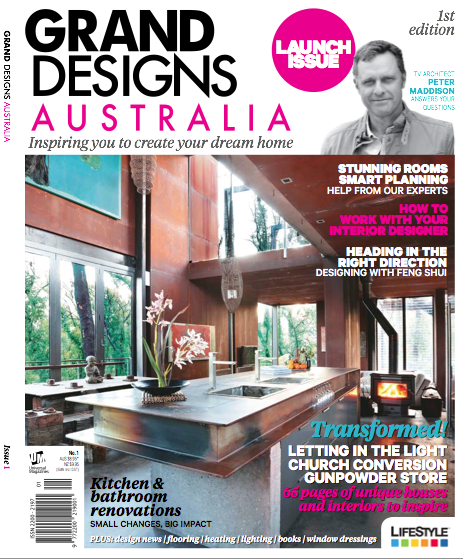 The new Grand Designs  Australia  magazine  The Interiors 