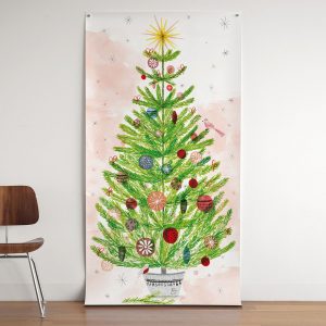 A new take on Christmas trees for small homes - The Interiors Addict