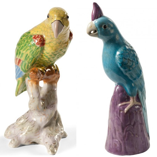 porcelain_parrots_blue_green