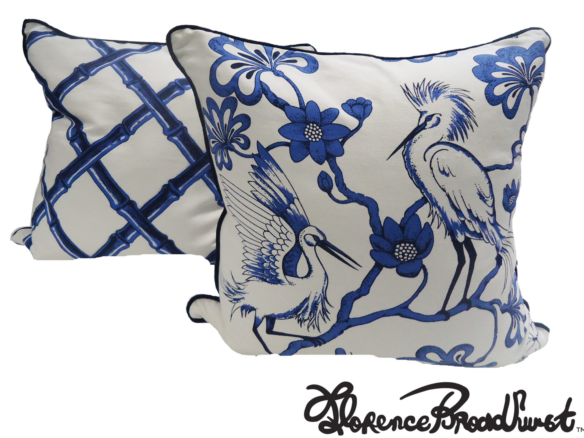 Florence Boradhurst cushions blue 2 Rapee