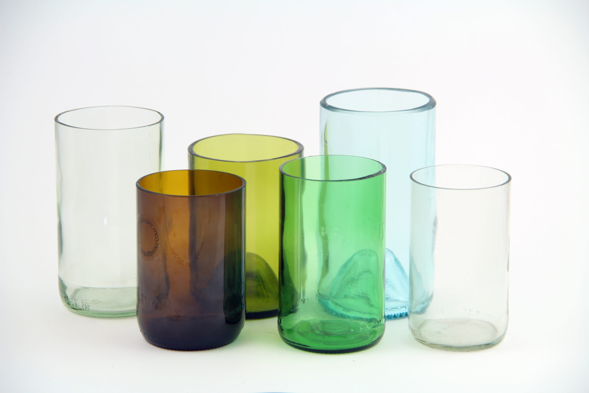 Vases And Glasses From Recycled Beer Bottles The Interiors Addict