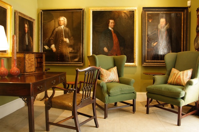 The Johnston Collection green room Bronwlow
