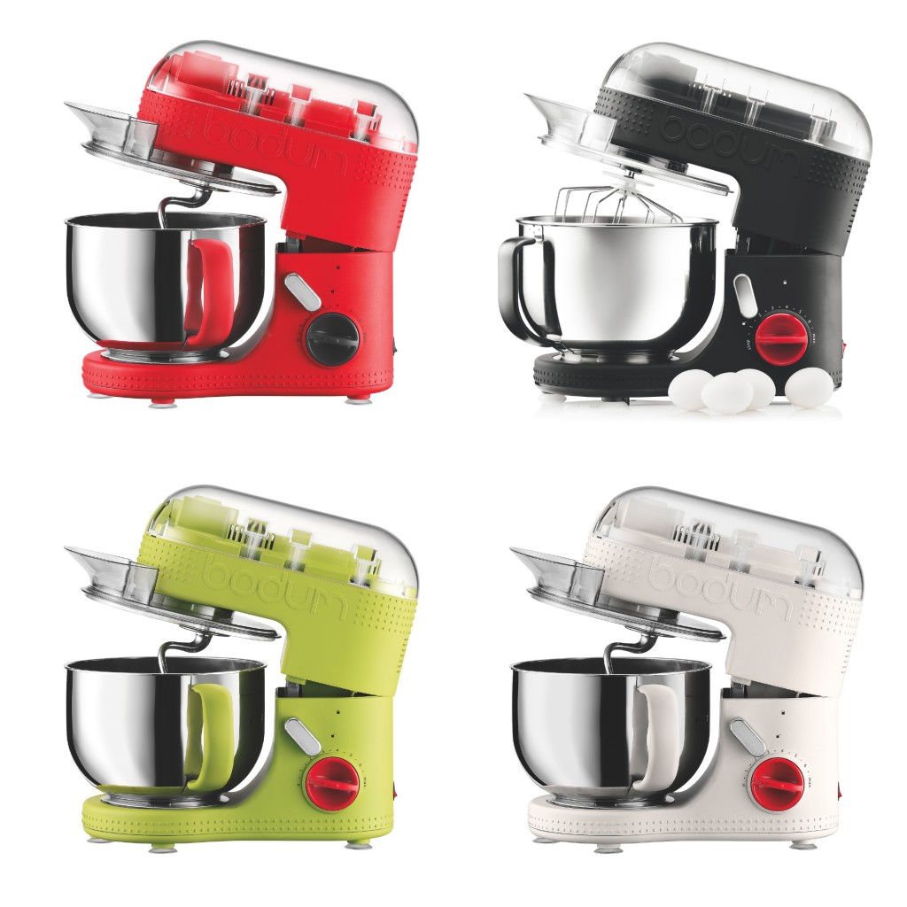 Bodum stand mixer four colours