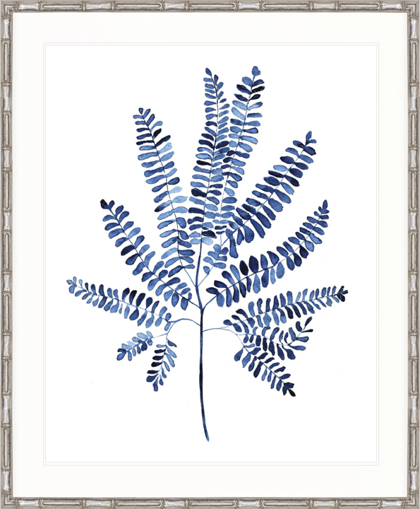 Designer Boys blue fern