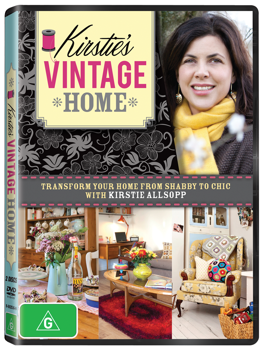 WIN Kirstie's Vintage Home DVD and book set - The Interiors Addict