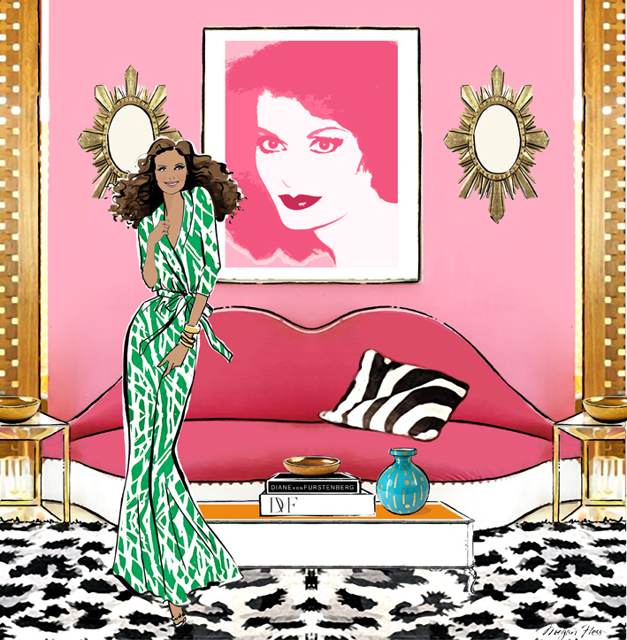 The DVF room