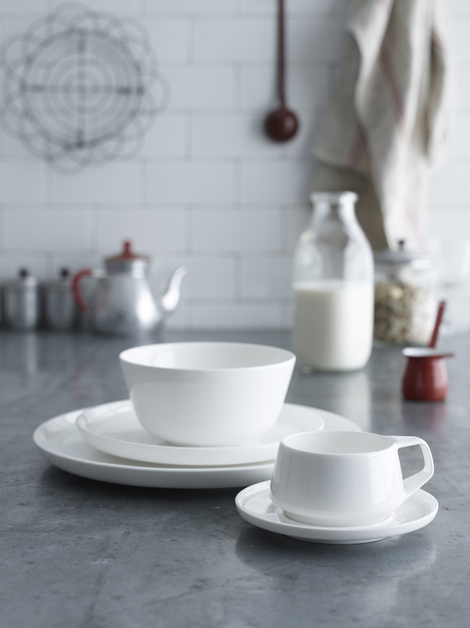 New pieces added to Marc Newson's popular tableware for Noritake 