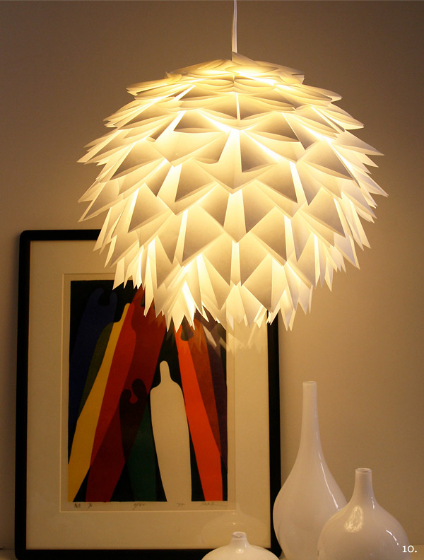 The best of the best paper light fixtures - The Interiors Addict