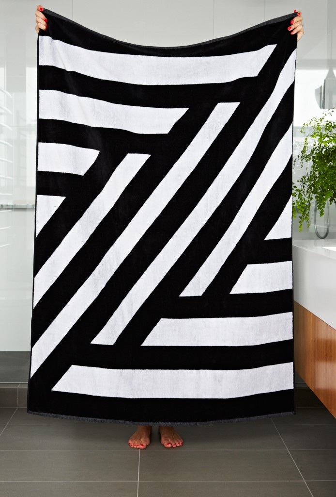 Ziporah towels art for your bathroom The Interiors Addict