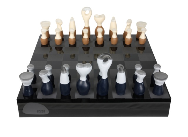 Limited edition Dinosaur Designs chess set - The Interiors Addict