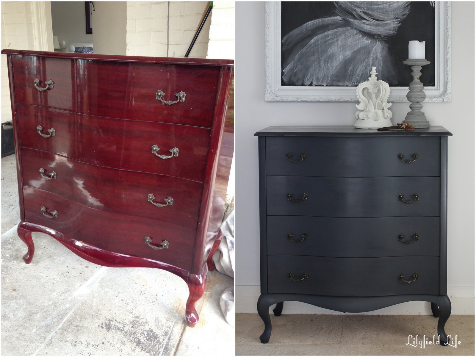 2013-08-13 Graphite Serpentine Chest of Drawers