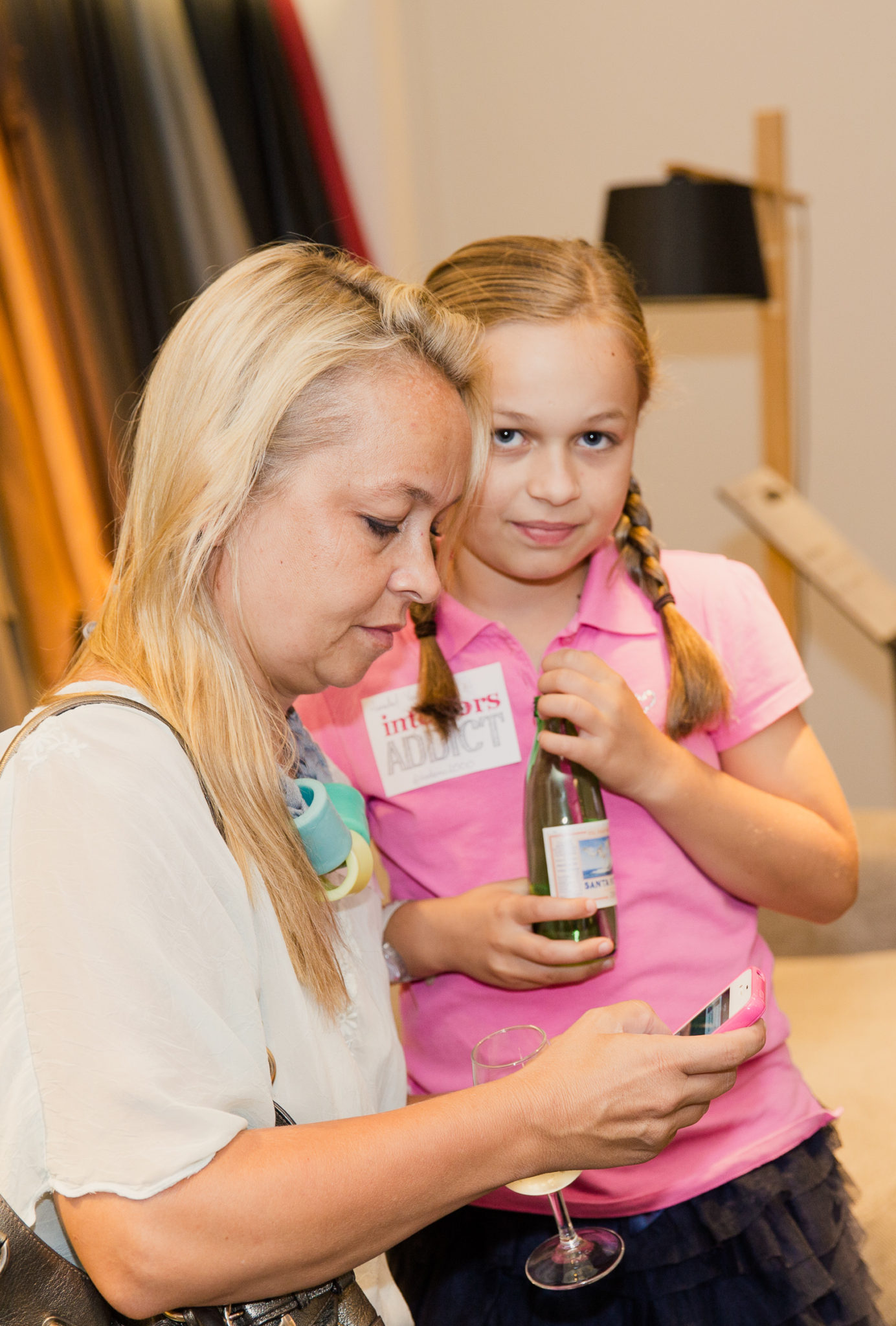 Our youngest guest, Annabel with her mum, Emma