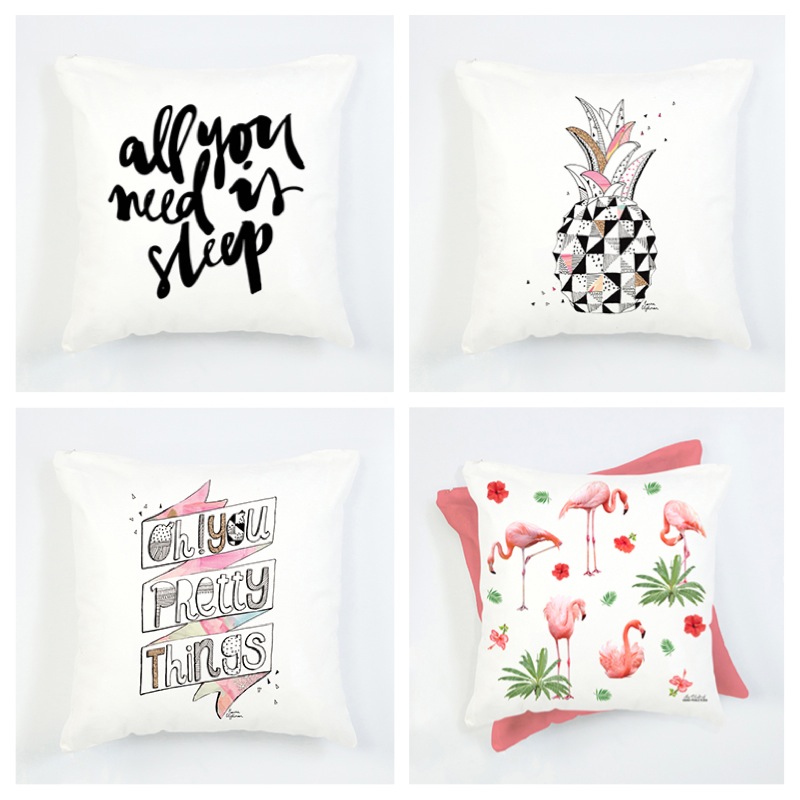 A small selection of the cushions on offer