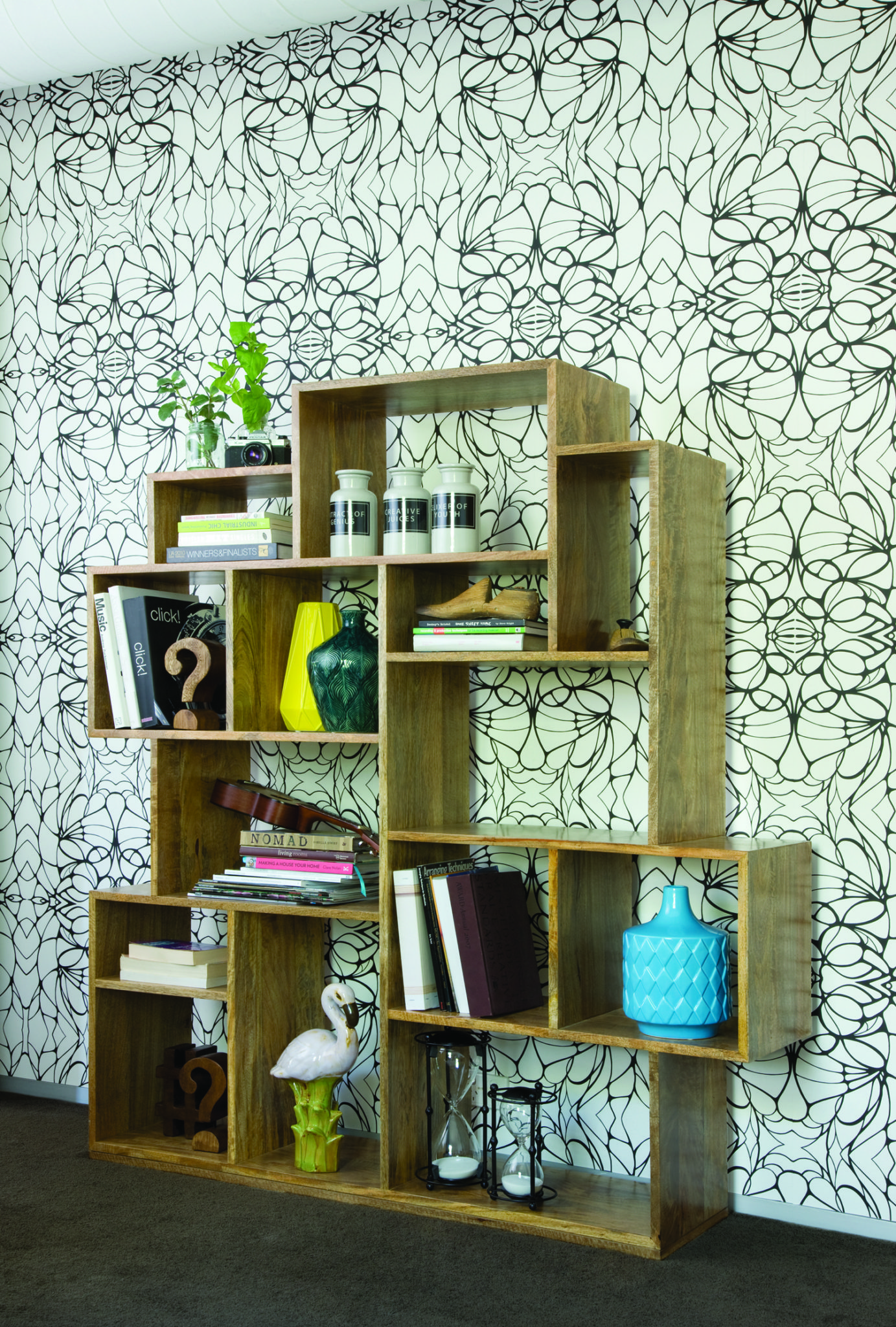 Practical and stylish shelving solution