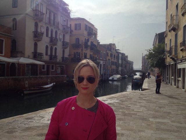 Me in Venice, somewhere we hope to return to
