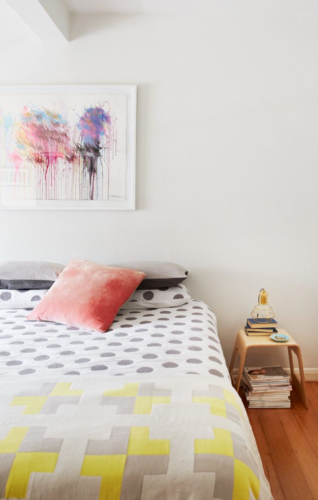 Jacqui Vidal's apartment as featured on The Design Files. Styling by Alana Langan, photography by Annette O'Brien