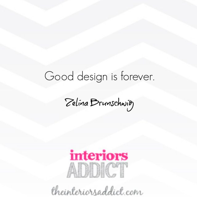 good design is forever