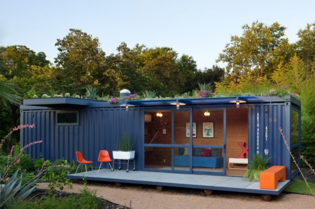 Shipping container home