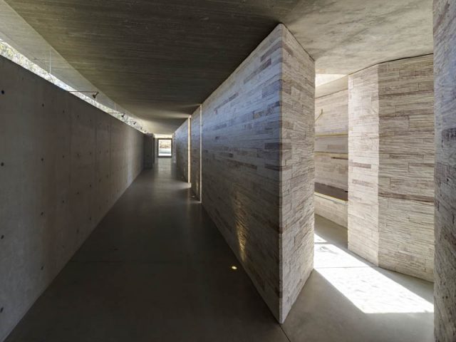 Inside the winning Invisible House. Photo: Michael Nicholson