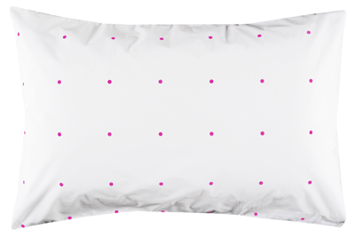 PINK PEGBOARD PILLOWCASE SML