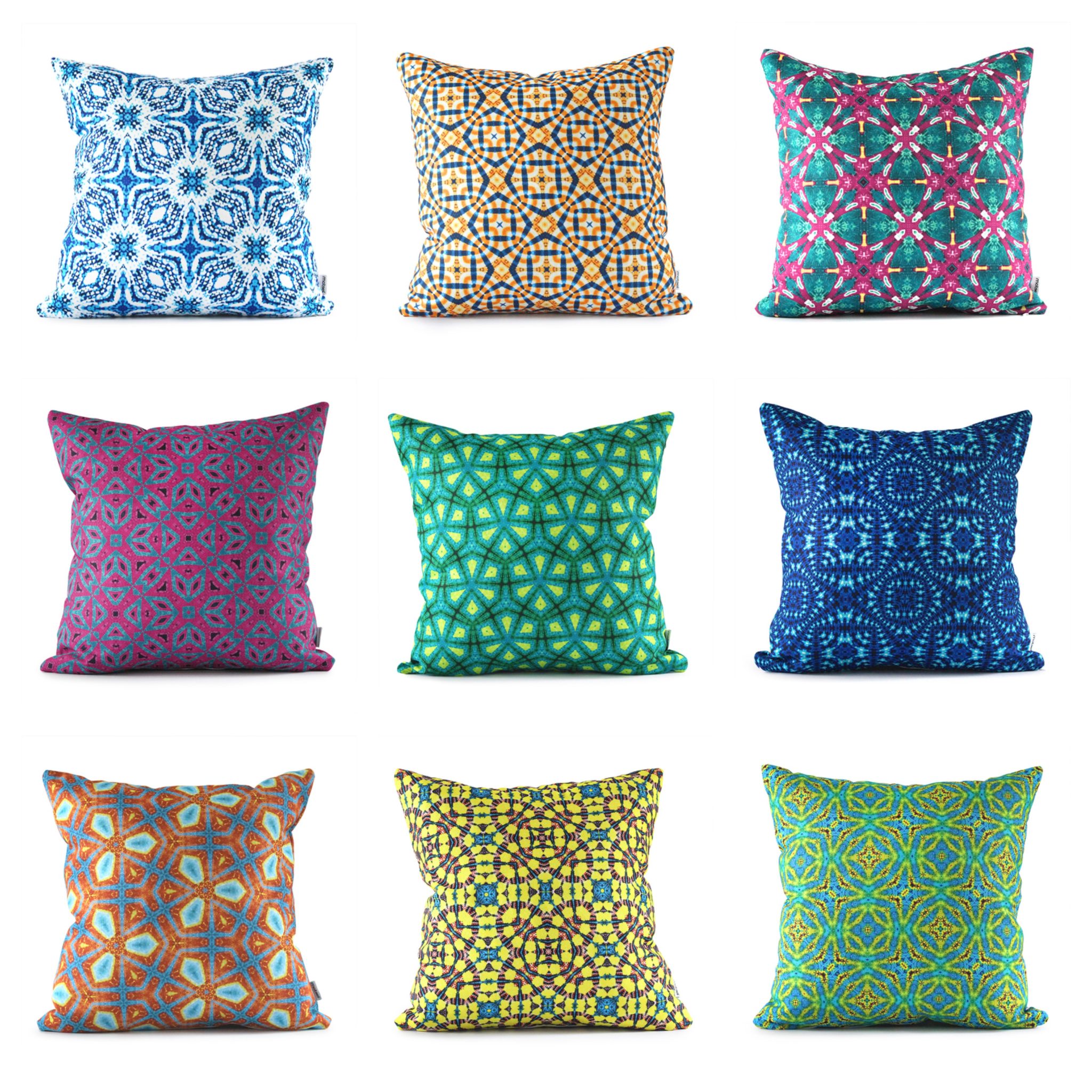 designer outdoor cushions