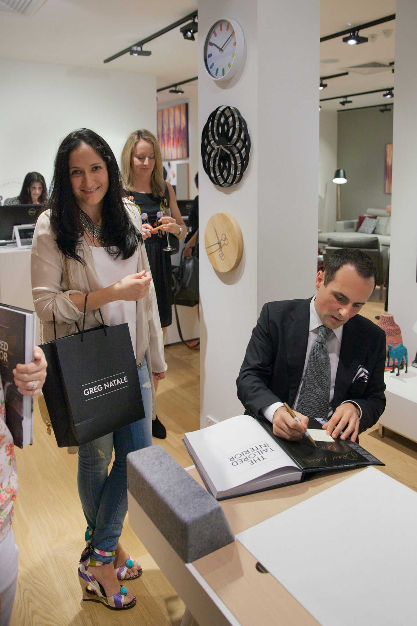 Photos: Reader event with Greg Natale at BoConcept - The Interiors Addict