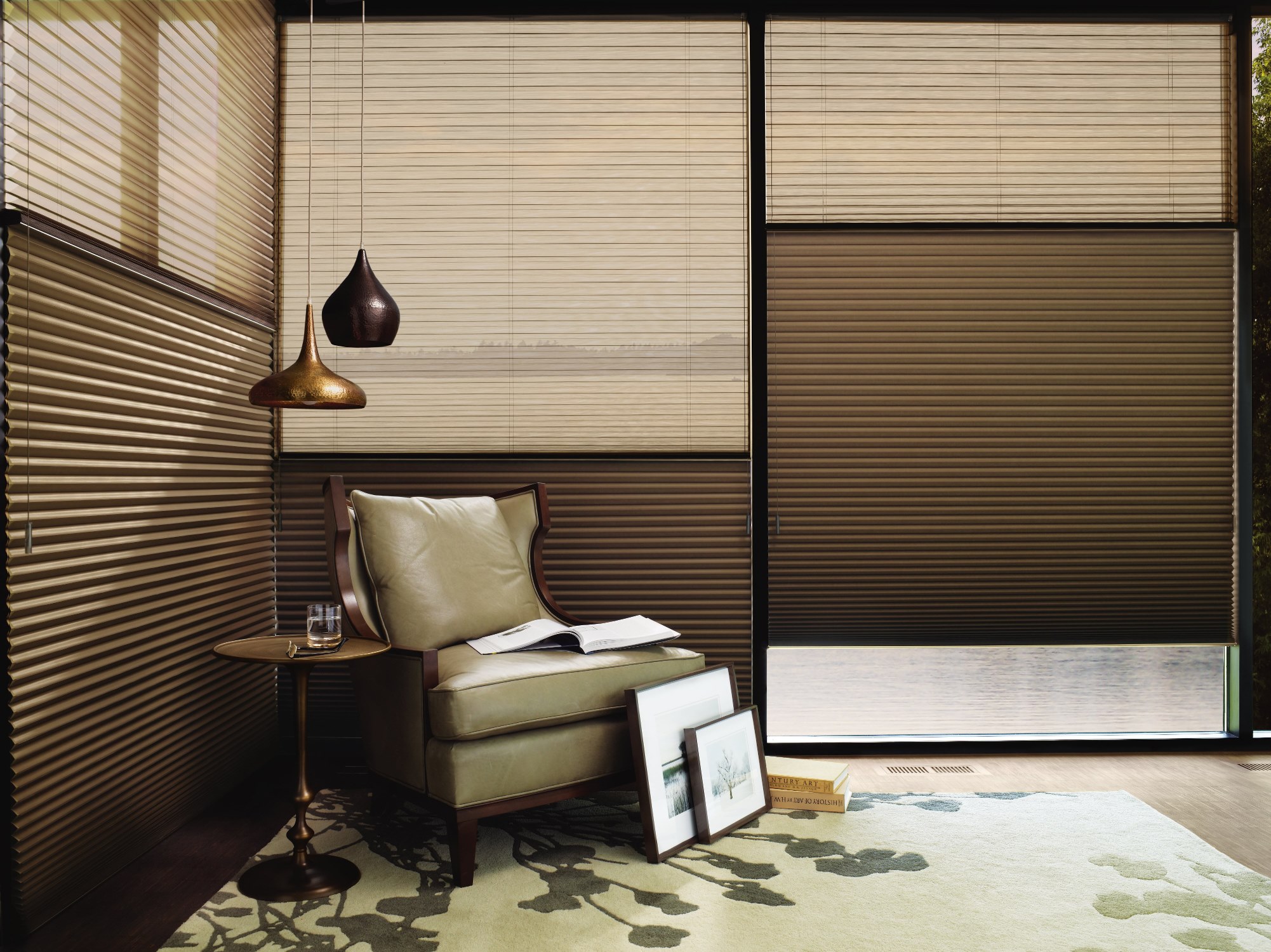 Luxaflex Duette Architella Shades - Sheer Opalessence fabric (2)