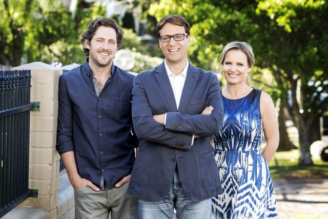 Charlie Albone, Andrew Winter and Shaynna Blaze front Selling Houses Australia