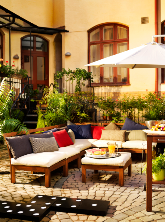 IKEA has outdoor furniture for all tastes and budgets, from the smallest balcony to the largest yard!