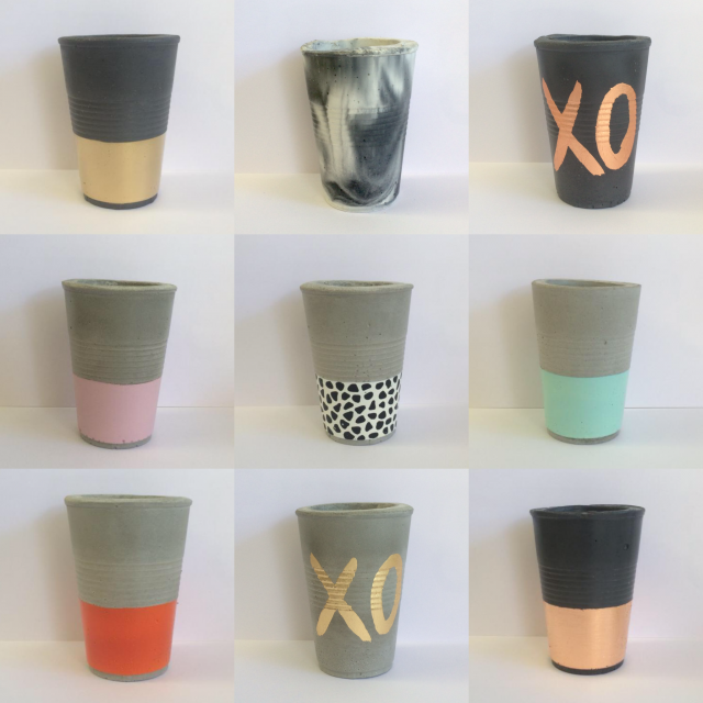 design twins concrete cups interiors addict