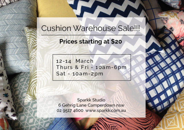 Cushion Sale march 2015 1