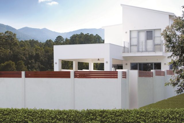 SlimWall Designer White Fence Fence (33)