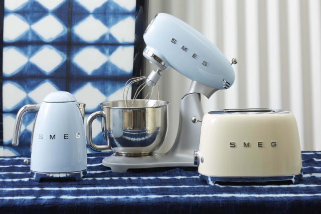 Smeg Kettle PB-Mixer PB-Toaster P