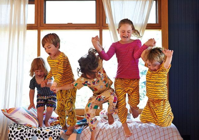 Kip & Co's AW15 collection bedding, sleepwear, kids and