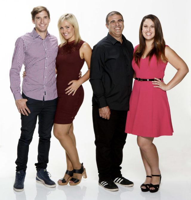 Grand finalists Ben & Danielle (QLD) and Steve & Tiana (NSW)