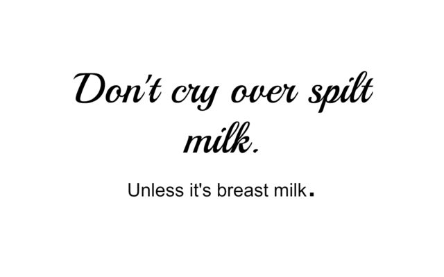 breast milk