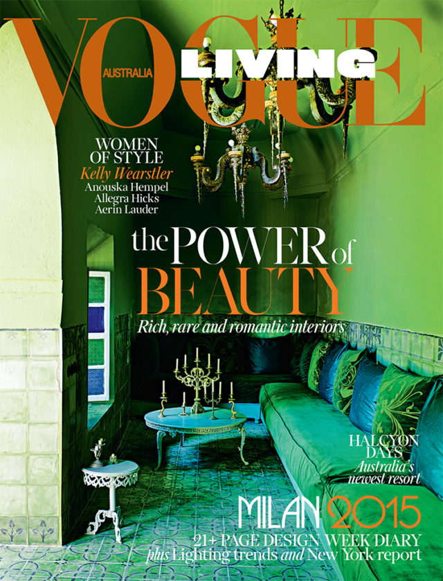 Vogue Living's current July/August edition
