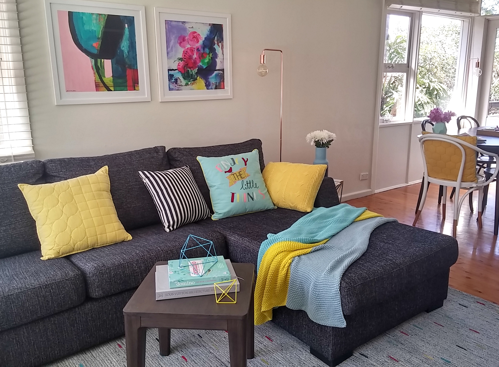 See how Jen styled her home with Freedom's spring/summer range The