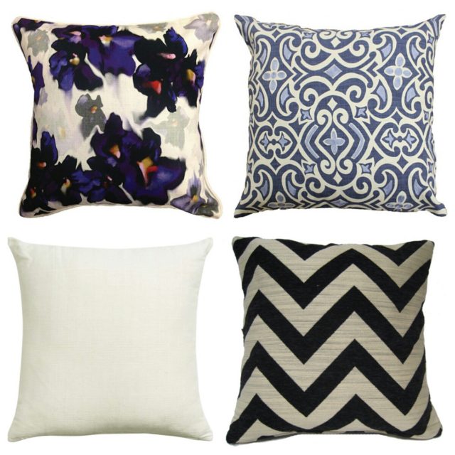 Some of the many cushions available at Super Amart