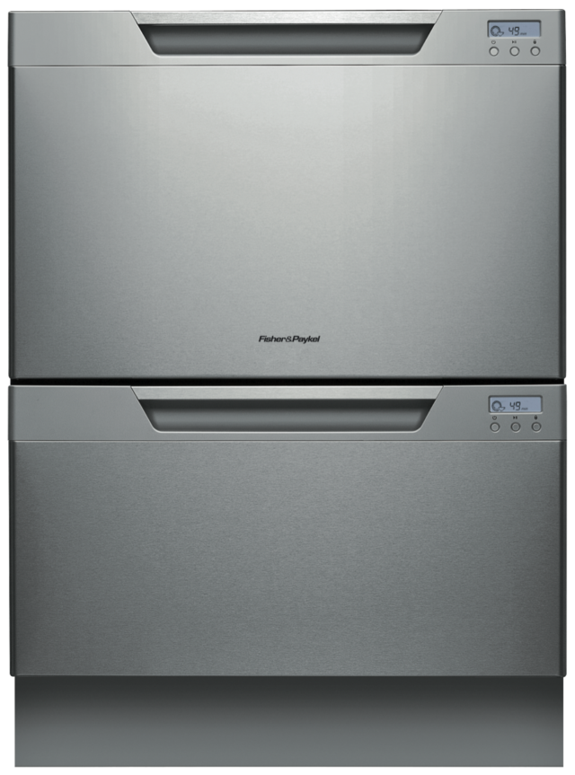 Fisher & Paykel Stainless Steel Double Dishwasher