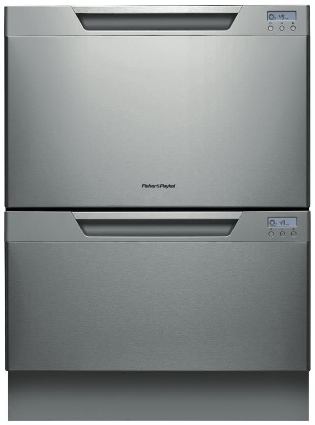 Fisher & Paykel Stainless Steel Double Dishwasher