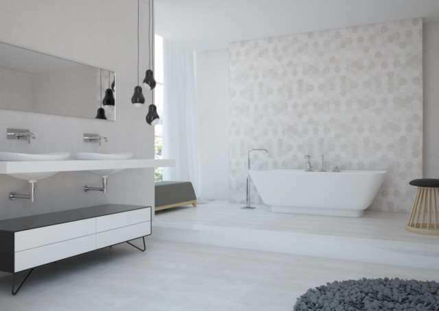 Buxy Grey Lifestyle Bathroom