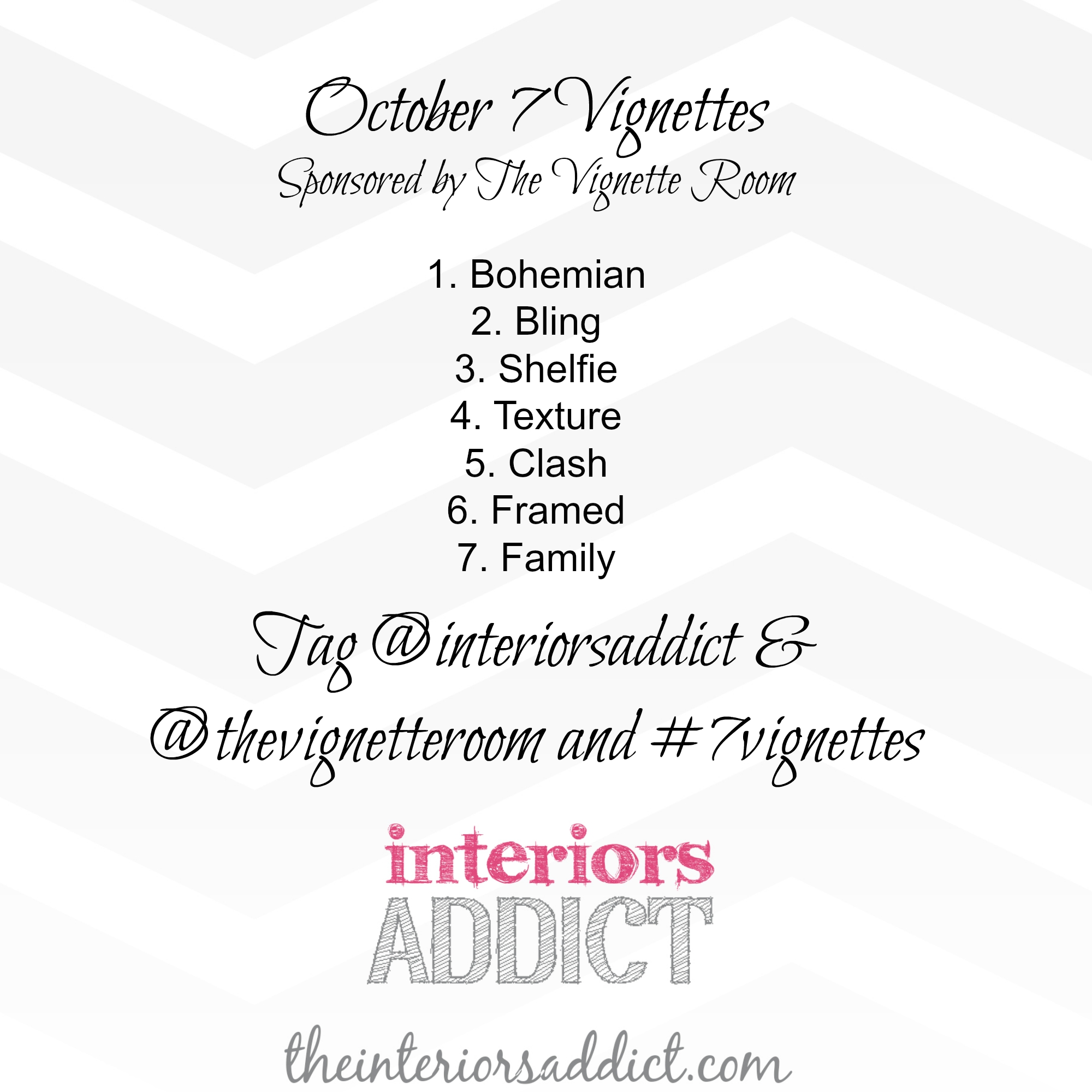 October 7 with The Room The Interiors Addict