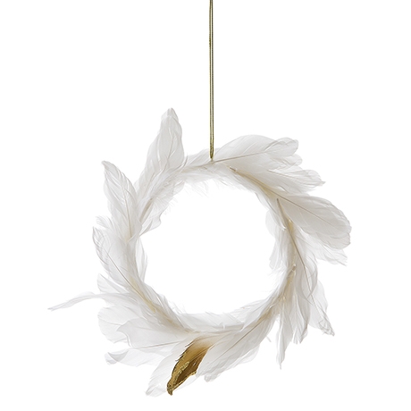 Feather-Wreath-Mini-White