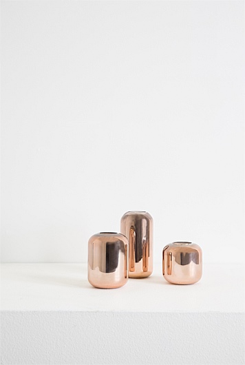 copper vase set country road