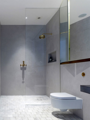 Incredible tile-less bathrooms: add luxe using an ancient Moroccan ...