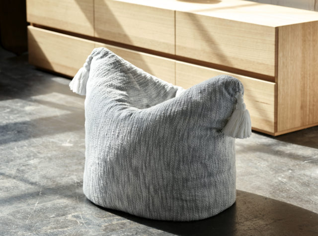 Pony Ottoman Grey