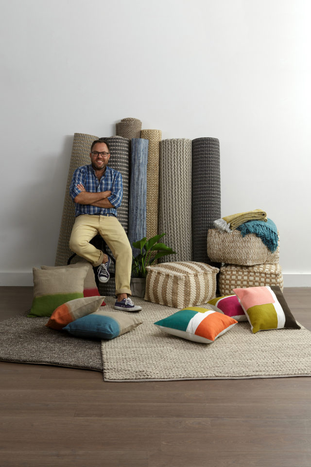 James Treble's rugs for Rugspace, now part of United Interiors